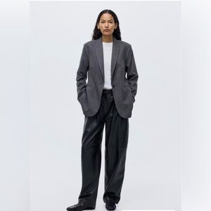 H&M Charcoal Gray Blazer